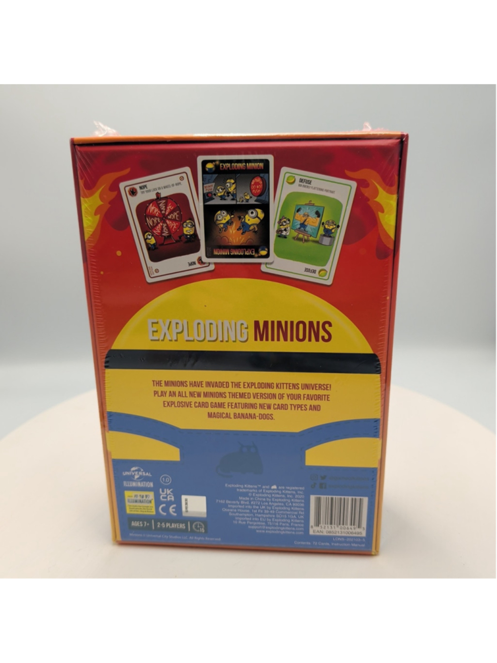 Exploding Minions by Exploding Kittens Family Fun Card Game Family Fun New - Picture 4 of 9